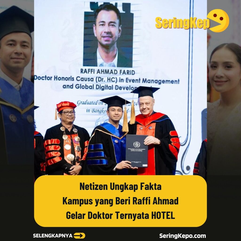 Gelar doktor raffi ahmad